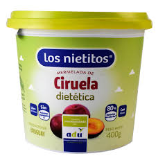 MERMELADA LOS NIETITOS DIETETICA DE CIRUELA