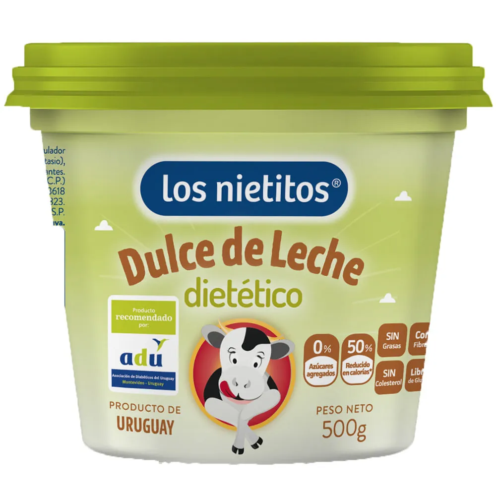 MERMELADA LOS NIETITOS DIETETICA DE DULCE DE LECHE