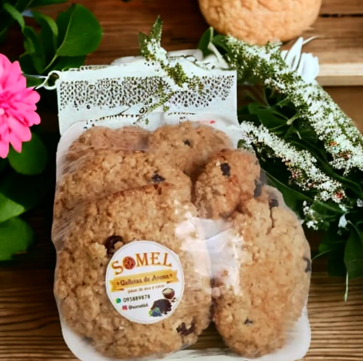 GALLETAS SOMEL CHOCOLATE Y NARANJA