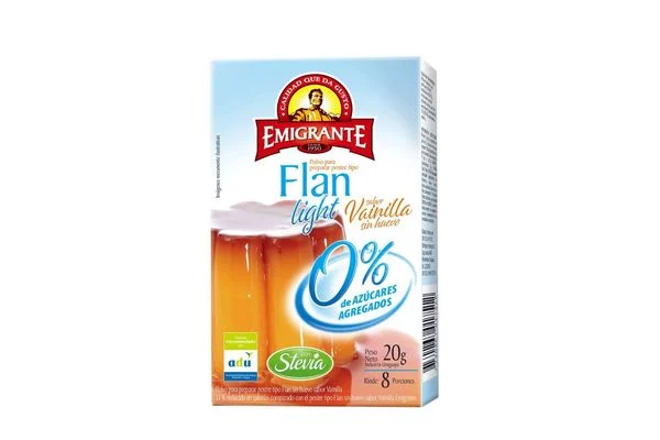 Flan 0% Vainilla EMIGRANTE 20 gr