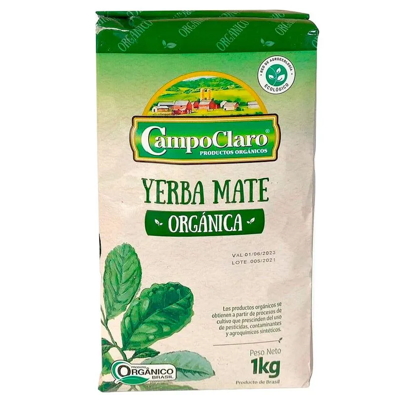 YERBA ORGANICA CAMPOCLARO 500 G