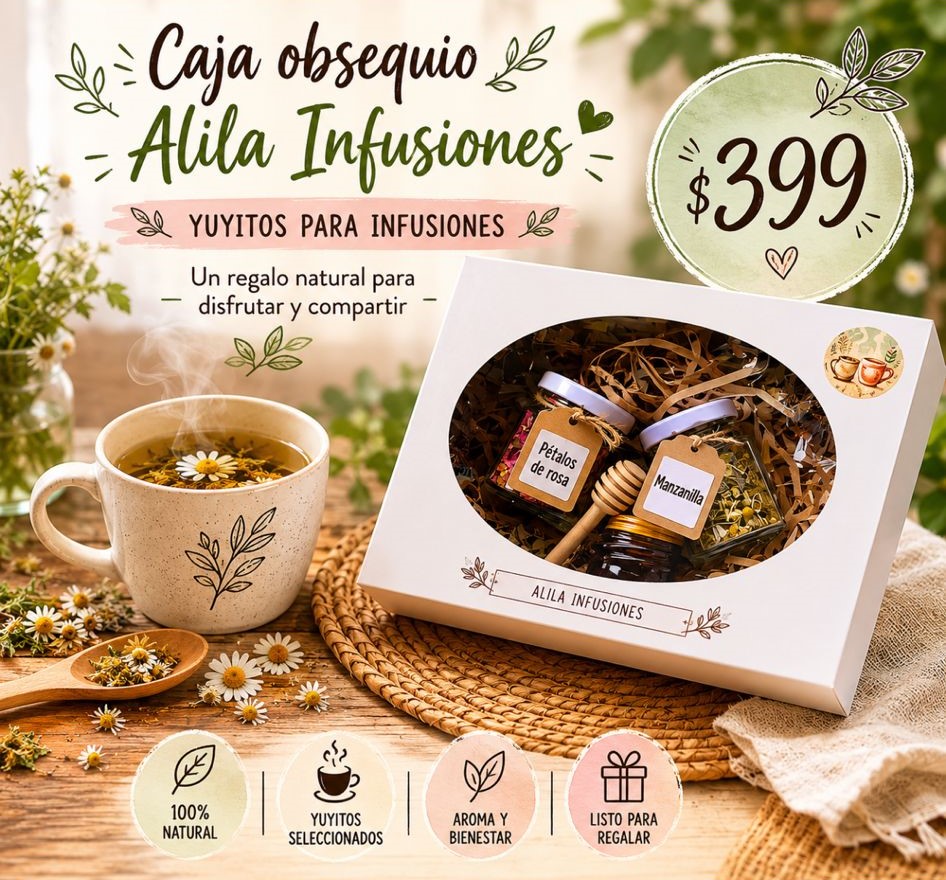 CAJA OBSEQUIO ALILA INFUSIONES