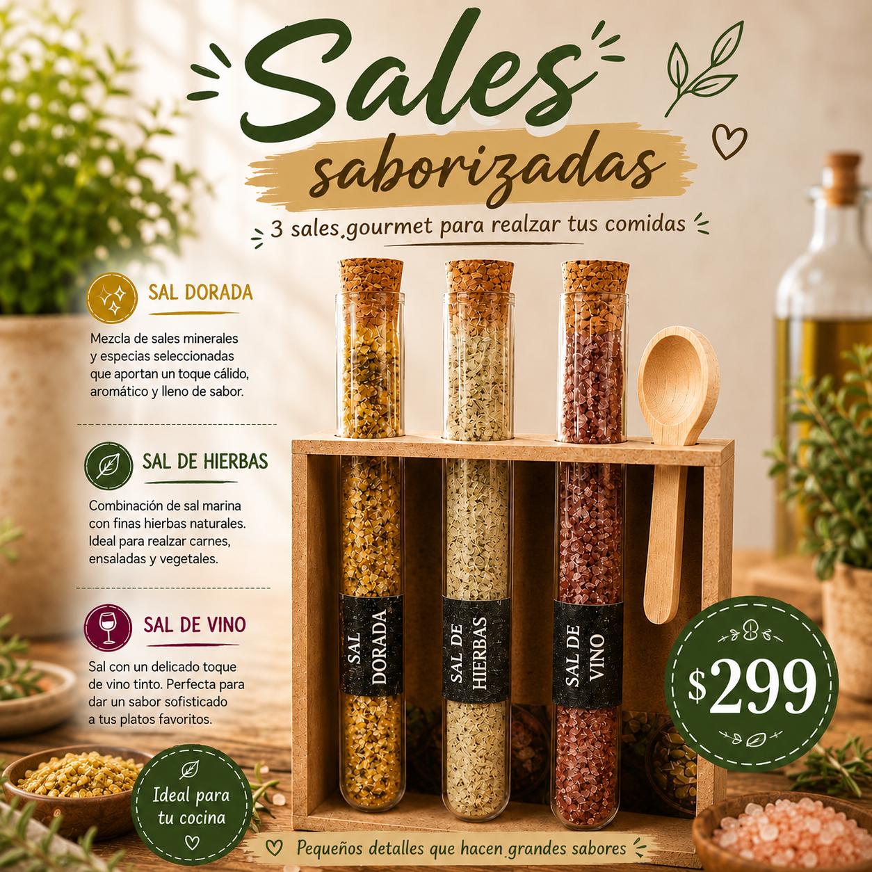 SALES SABORIZADAS